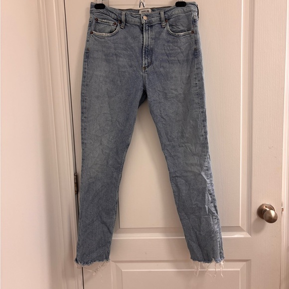 Agolde Denim - Agolde Light Blue Straight Leg Jeans Size 29